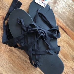 Sseko Wedge Ribbon Sandals